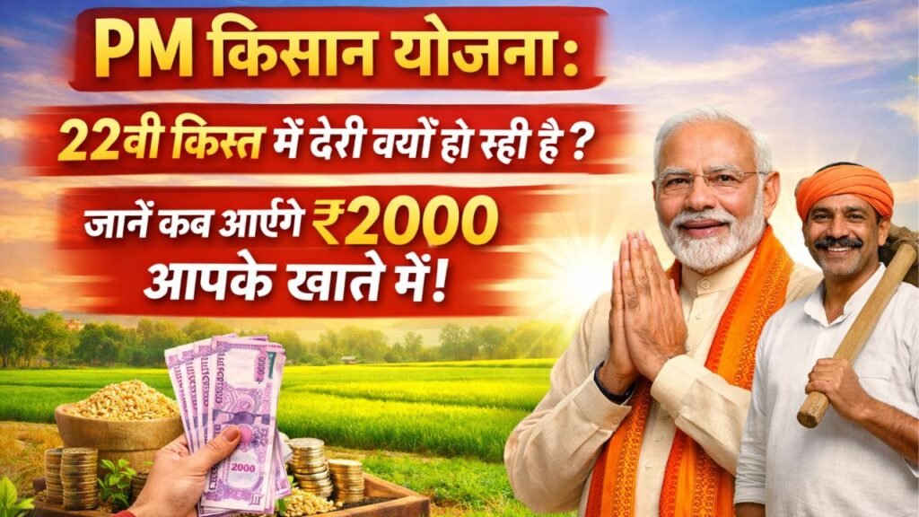 PM Kisan Yojana 22vi Kist Kab Jari Hogi